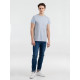 Футболка мужская Regent Fit 150, голубой меланж