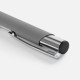 Ручка шариковая Keskus Soft Touch, серая