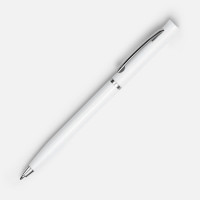 Ручка шариковая Euro Chrome, белая