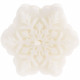 Свеча Snowlight 2, белая, 6 см