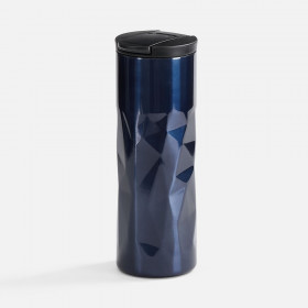 Термостакан Gems Black Sapphire, черный сапфир (синий)