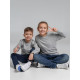Свитшот детский Toima Kids 2.0, серый меланж
