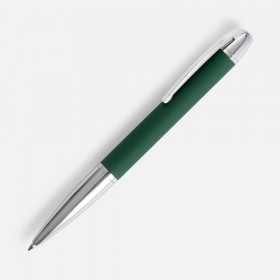 Ручка шариковая Arc Soft Touch, зеленая